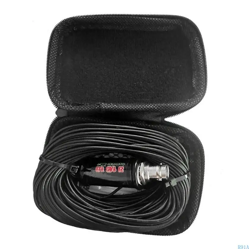 

R91A Elf Antennae Qrp15 Low Power Consumption Quick-Setsup Portable Shortwave Antennae Waterproof Case Transmitting 10-40m