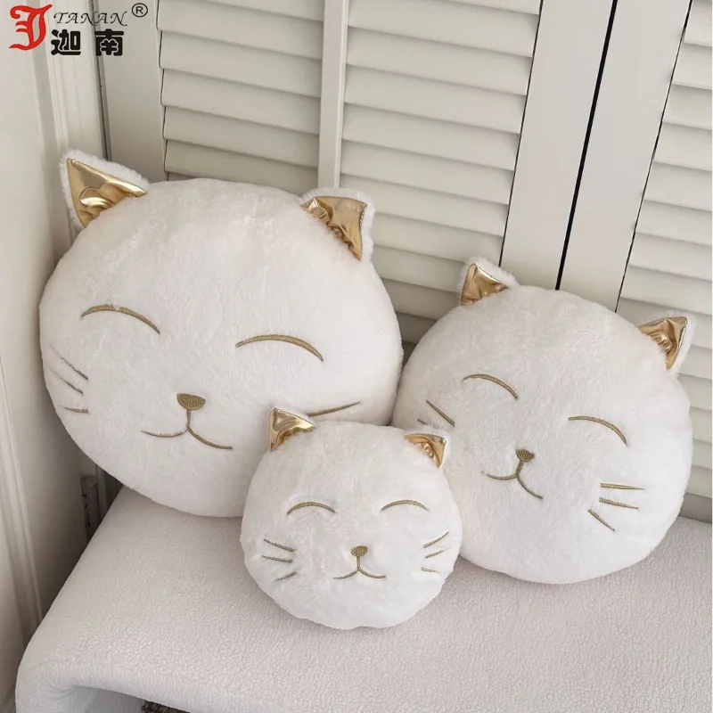 

Creative and Cute Cat Plush Napping Cushion, Chair Cushion, Sofa Toy Doll, Birthday Event Pillow