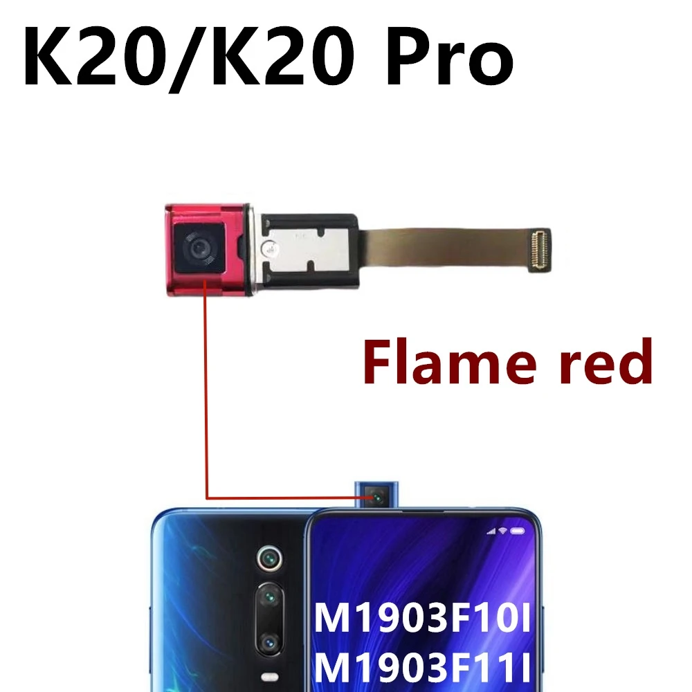 Front Rear Camera For Xiaomi Redmi K20 Pro K20pro Original Frontal Selfie Back Main Facing Camera Flex Cable Replacement