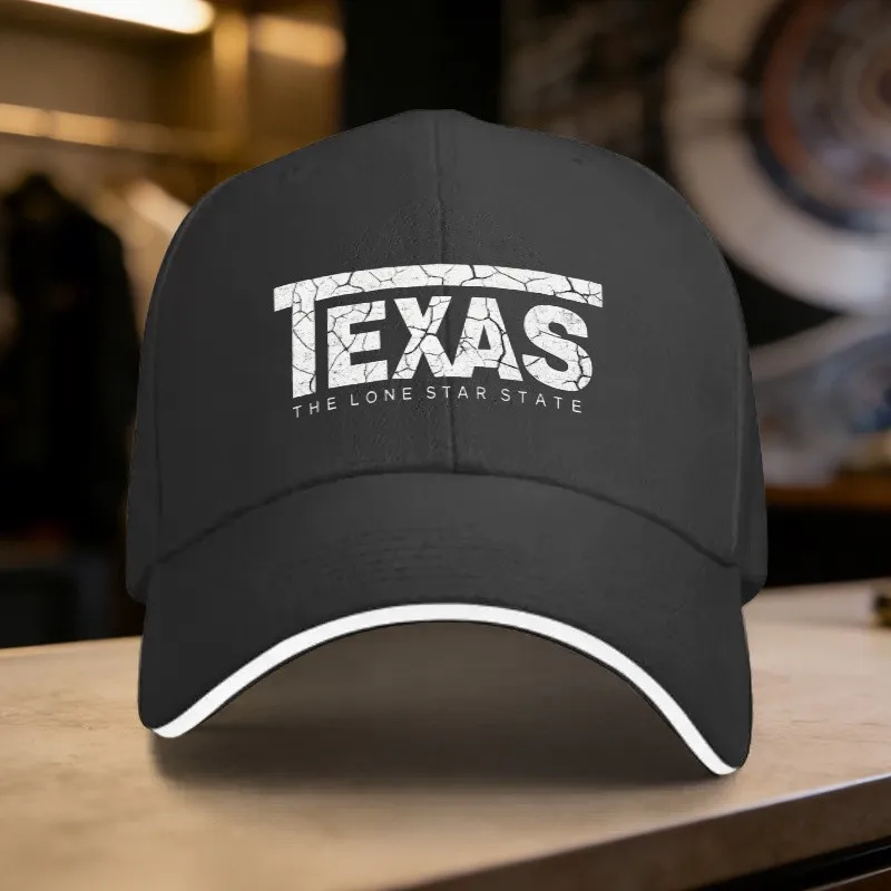 Texas The Lone Star State Baseball Cap Adjustable Lightweight Casual Hat for Men Women