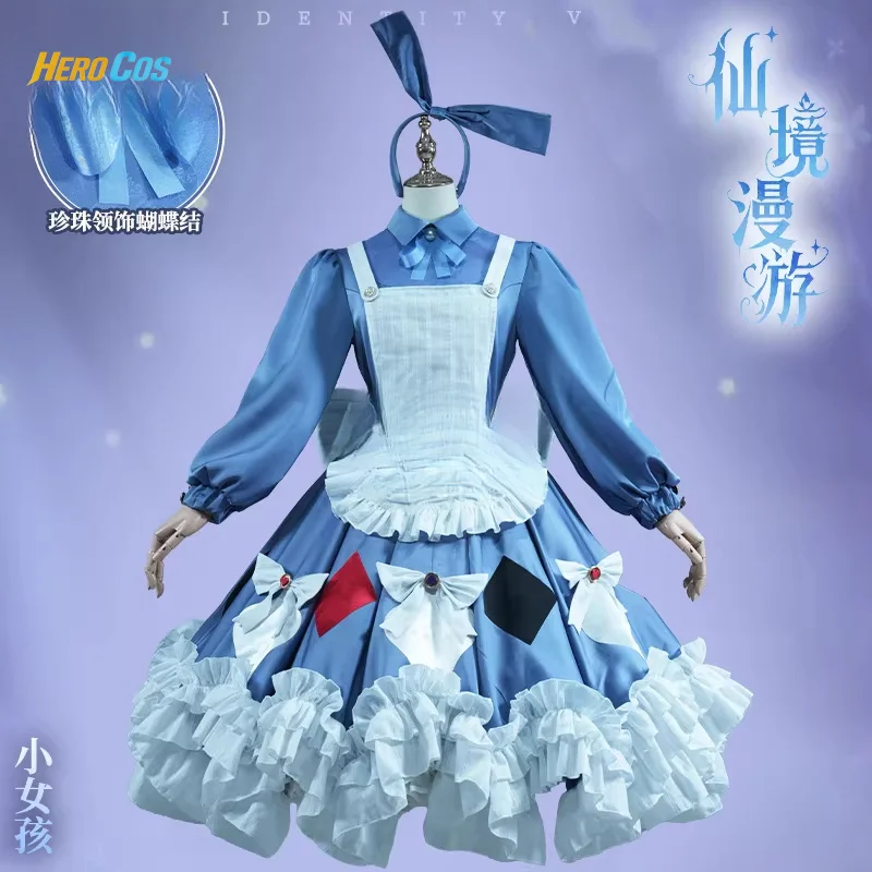 

HERO Cos Identity Ⅴ reporter Dreamland Cosplay Costume Lolita Dress Princess Dress For Hallowmas Christmas Role Play Women