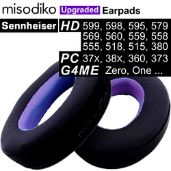 misodiko Upgraded Ear Pads Cushions Replacement for Sennheiser PC37X PC38X, HD599, HD598, HD595, HD515, HD518 Headphones