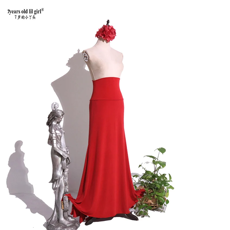 Traje de Flamenco Here Falda de Nakon Mujer Chica Gyspy Salón de Baile Festival Natura Ropa Debaile AdvocoresESS23
