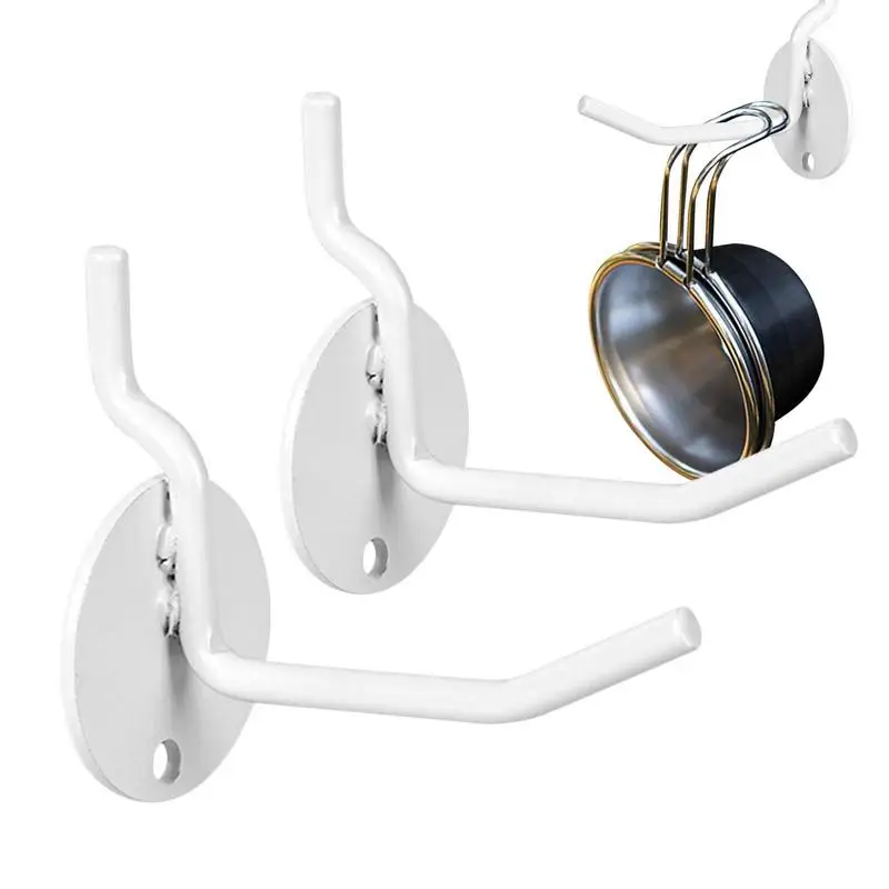 

Металлические крючки для пегборда, железные L-образные сверхмощные колышки, 2 шт., многофункциональные крючки с грузоподъемной нагрузкой 5 кг, канцелярские крючки для гаражных инструментов