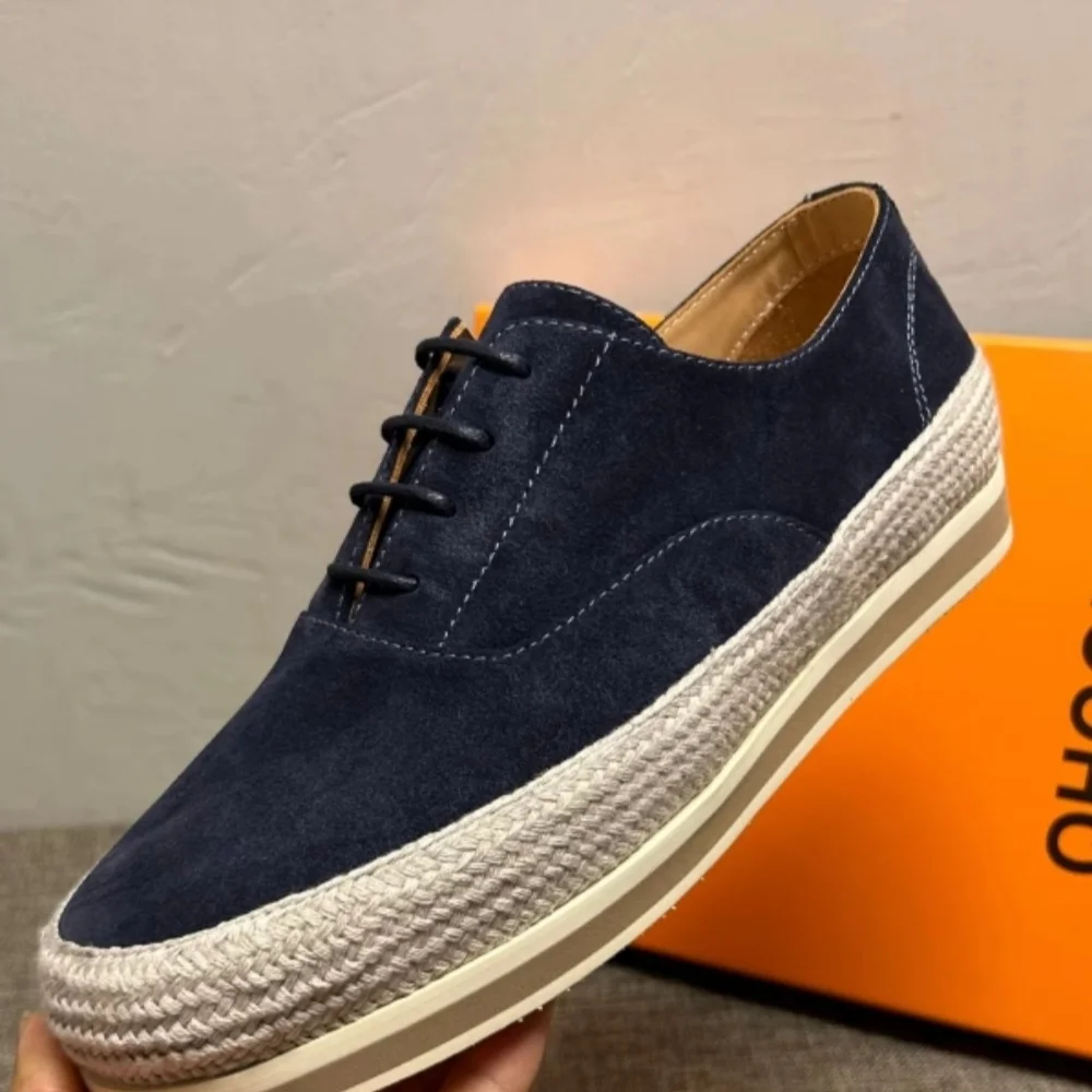 

QHCCID Leather White Sneakers for Men, Breathable and Fashionable Low-top Shoes for Men, Casual Board Shoes, Fisherman Shoes