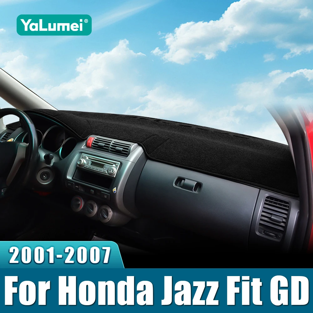 For Honda Fit Jazz MK1 2001 2002 2003 2004 2005 2006 2007 Car Dashboard Sun Shade Cover Mat Avoid Light Pad Accessories