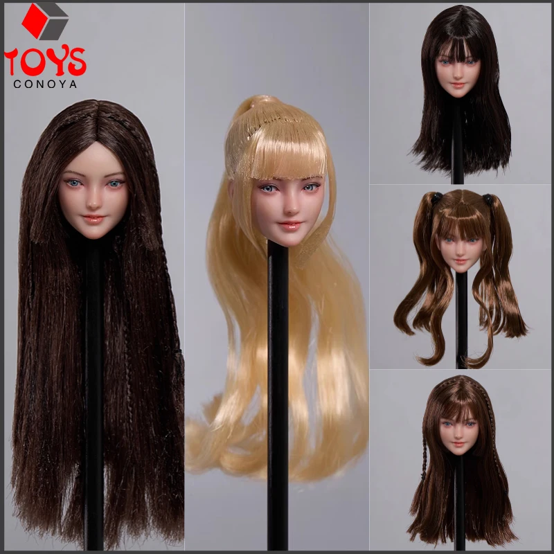 

【2025 Q4】Iminitoys M027 1/6 Scale Xuan Movable Eyes Head Sculpt Model Fit 12'' Female Soldier Action Figure Body Dolls