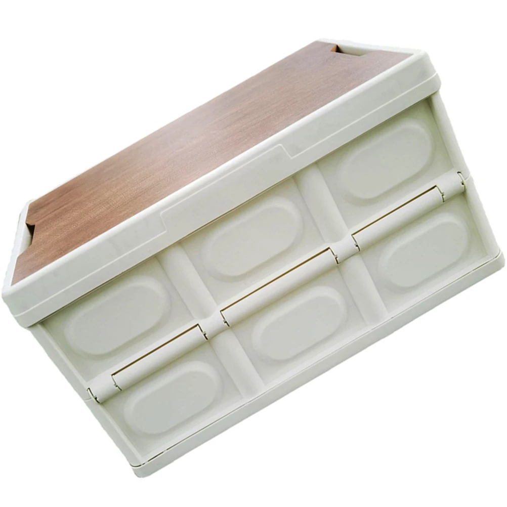 

Folding Storage Box Large Capacity Stackable Waterproof Collapsible Container For Camping Gear Outdoor Use Sundries