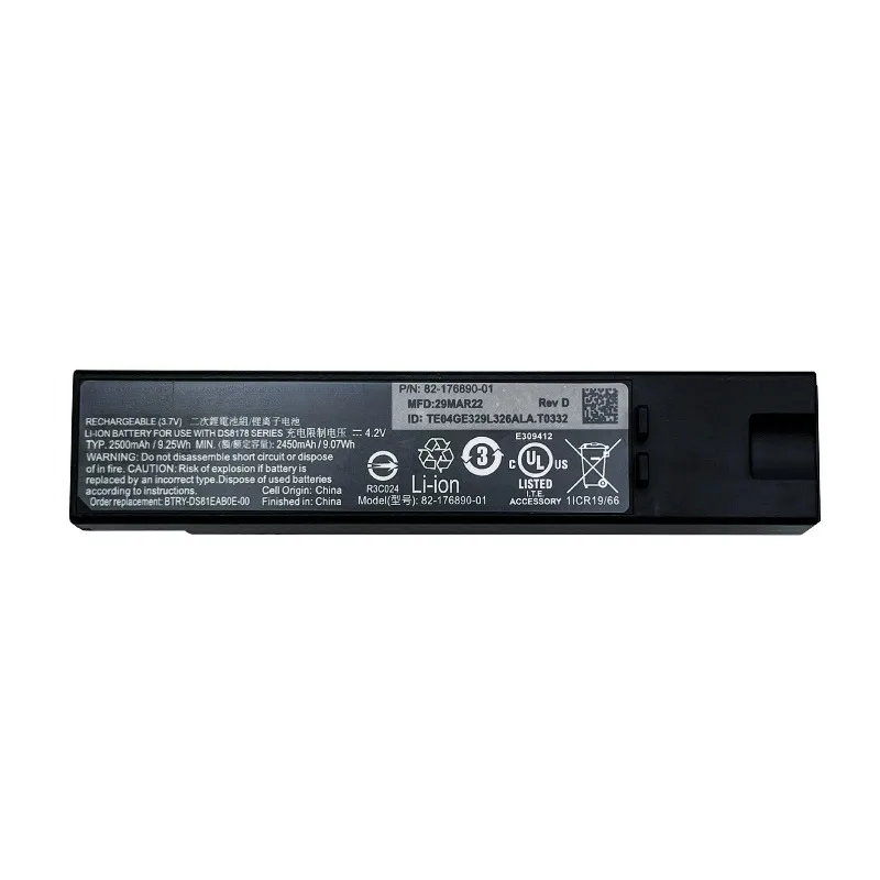 Replacement Battery 82-176890-01 Compatible with Zebra DS8178 Wireless Barcode Scanner