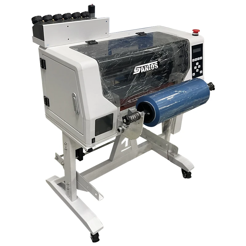 30cm DX7 Uv Dtf Sticker Printer Double CMYK Printing AB Film Uv Dtf Printer A3 I3200HD