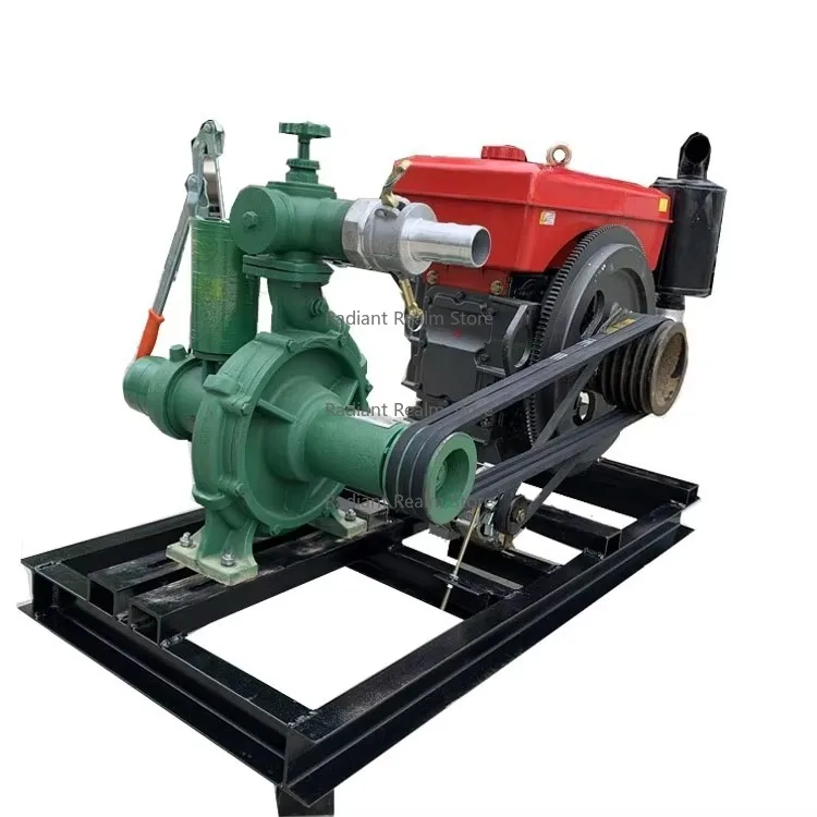 

Mobile drainage and pumping machine, farm drainage machine