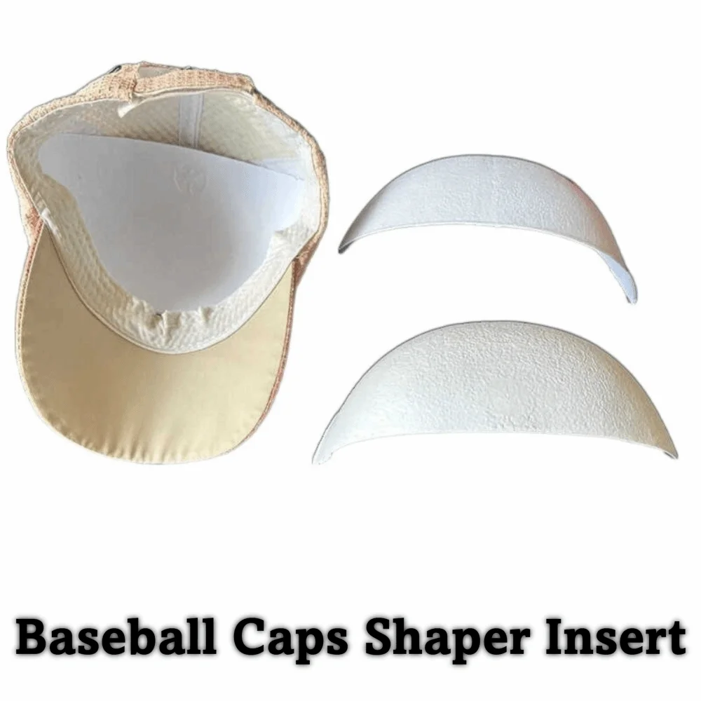 5PCS Paper Baseball Cap Support Insert White 3D Structure Cap Shape Holder Portable Breathable Hat Support Insert