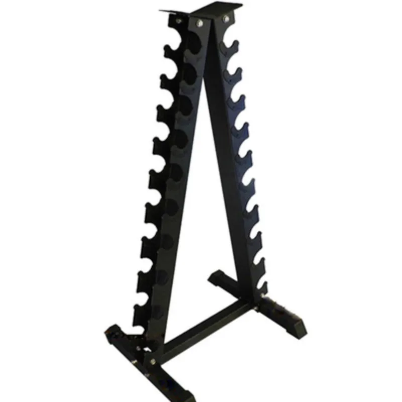 Wholesale Professional Gym Storage Fitness Equipment 10 Pairs Convenient Dumbbell Rack Benches and Shelves