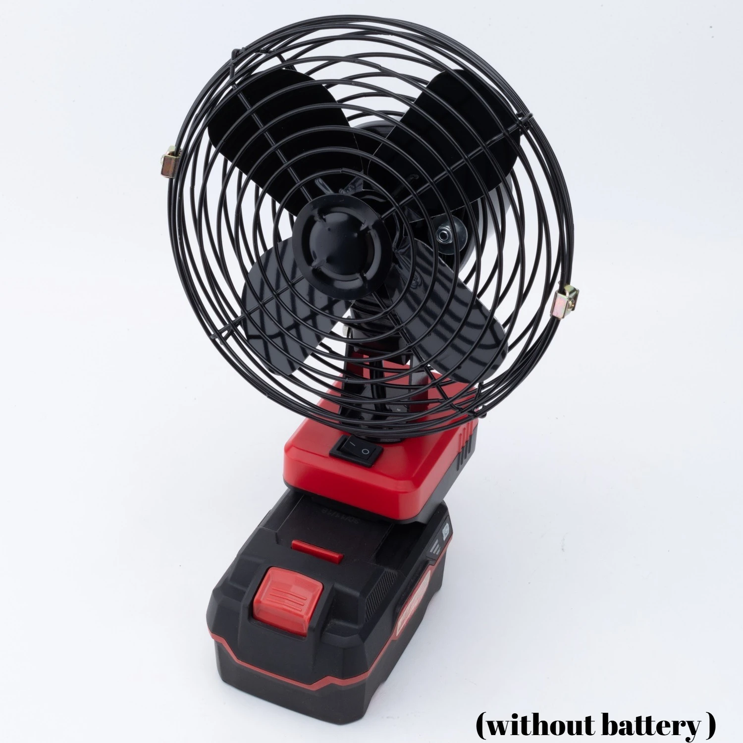 For Ridgid /AEG / Parkside / Makita /OZITO 18v  Batteries 6-inch iron w/Rotatable And Mobile Phone Charging Port  Fan