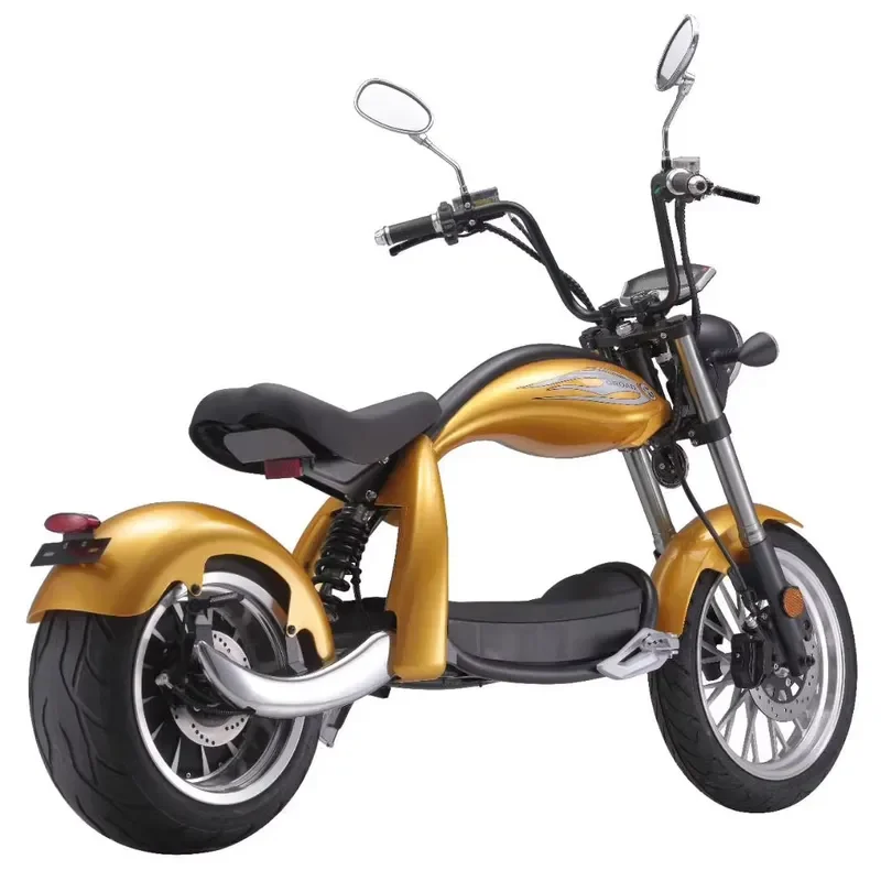 STROVAN Model X5 Fast Speed Citycoco 2000w Electric Motorcycle Scooter Adult EEC/COC Certificate Chopper
