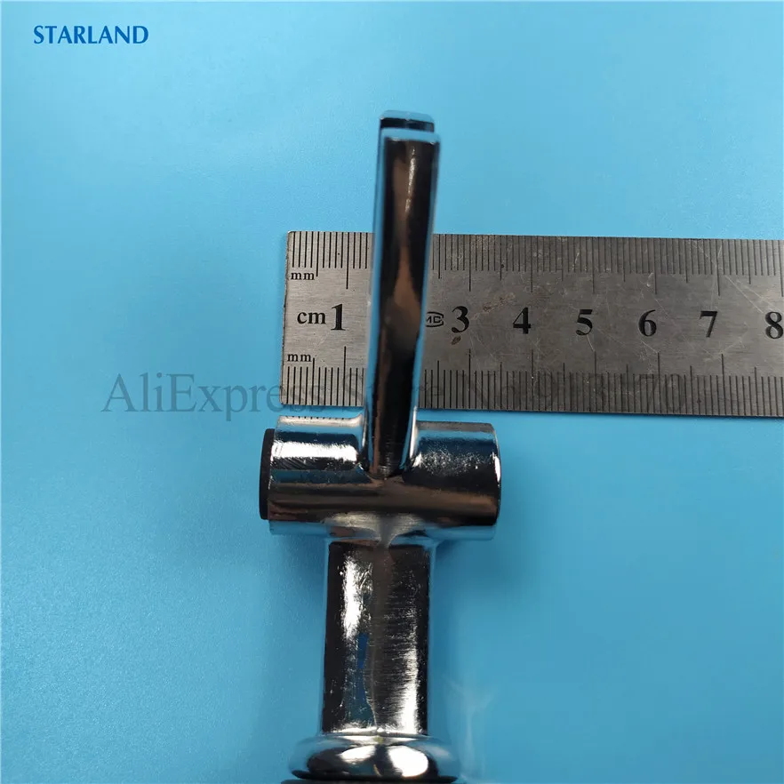 3 في 1 عتلات يدوية مقابض سوداء ملحقات قطع غيار سفلية سداسية لاستبدال آلات الآيس كريم الناعمة MQL/MK