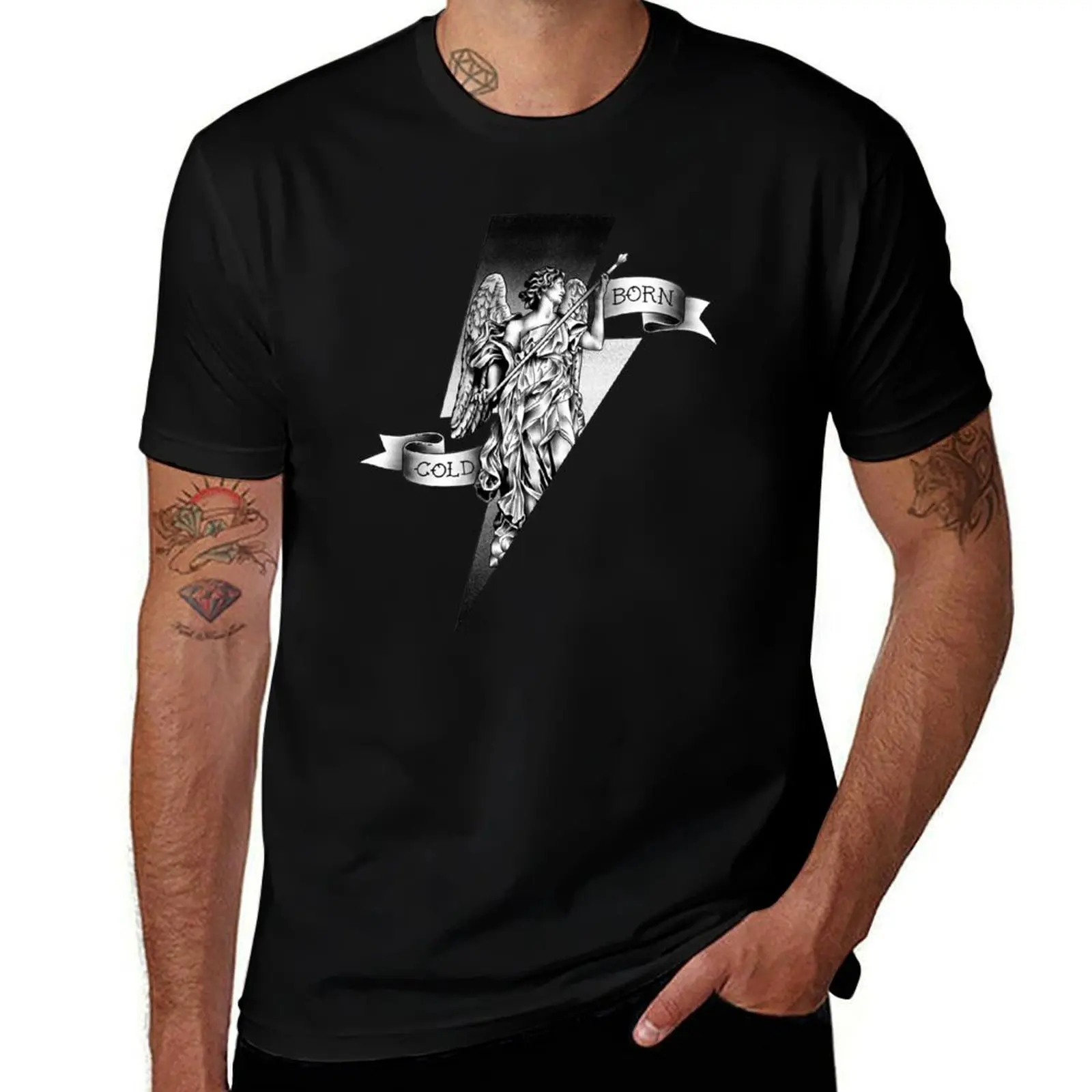 

Born Cold T-Shirt Big and Tall Loose Fit T-Shirt