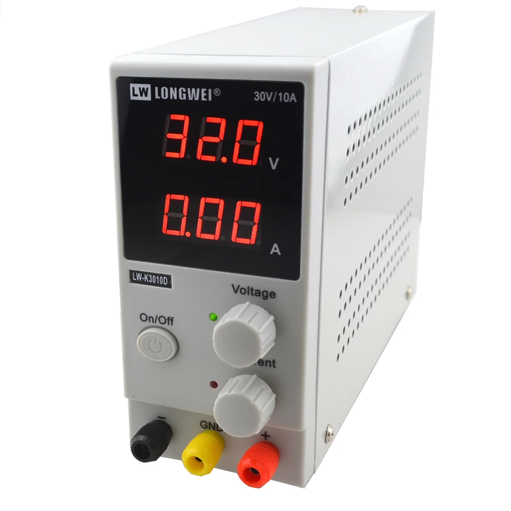 4 Digit Display 32V 10A DC Power Supply K3210D Adjustable Mini Laboratory Power Supply Voltage Regulator 30V 10A Upgraded versio