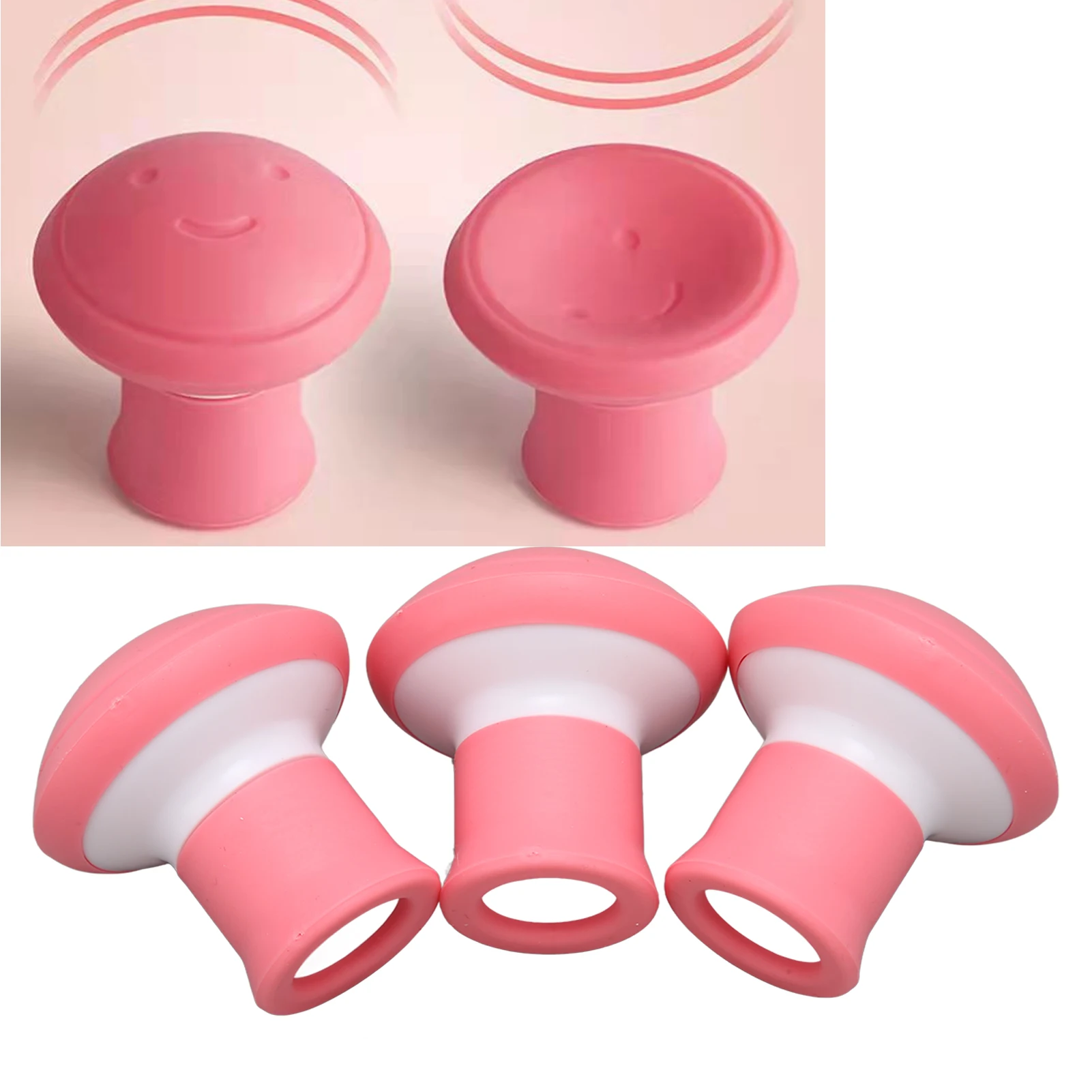 3pcs V Face Slimming Tool Lift Skin Firming Shape Lifting Jaw Trainer Massager Instrument Double Chin Reducer Jawline Exerciser