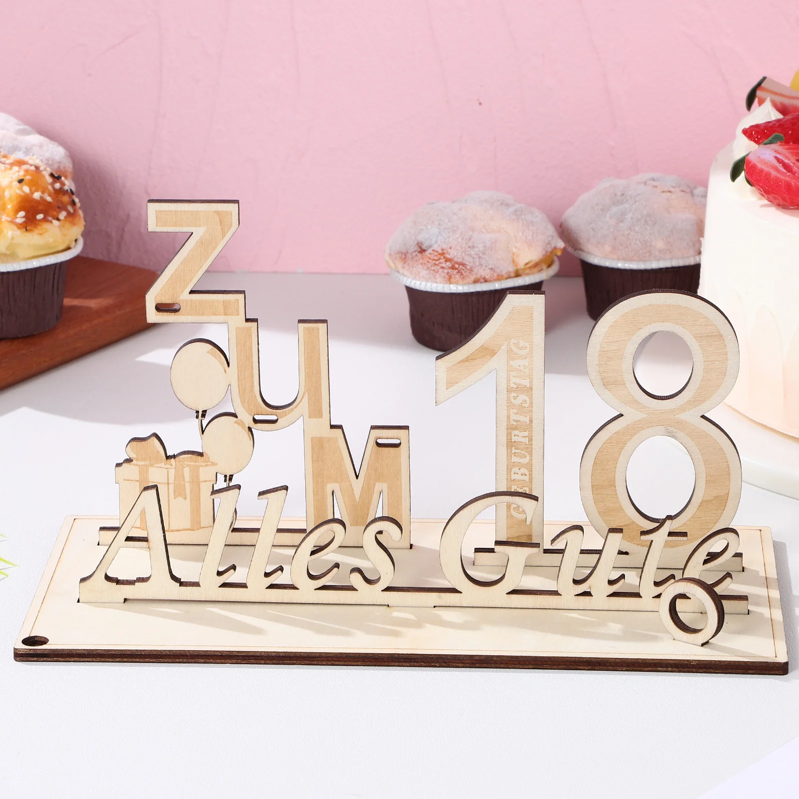 

18th Birthday Gifts Wooden Decorations Rustic Unique Design Anniversary Presents Wood Birthday Gifts for Men Wooden Decor