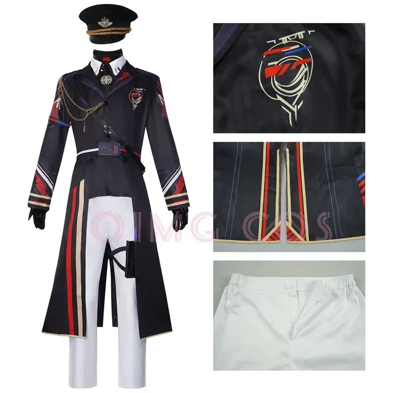 

CyLove and deepspace Caleb Cosplay Costume Carnival Adult Uniform Anime Halloween Party Costumes Masquerade Women Game