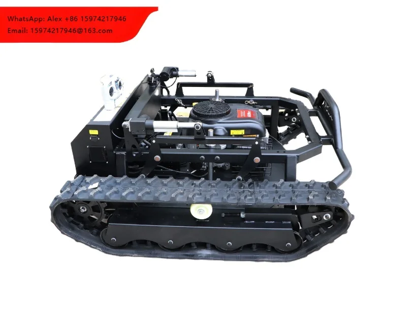 Industrial Grade Remote-Controlled Self-Propelled Battery-Powered 1700W 24V Lawn Mower