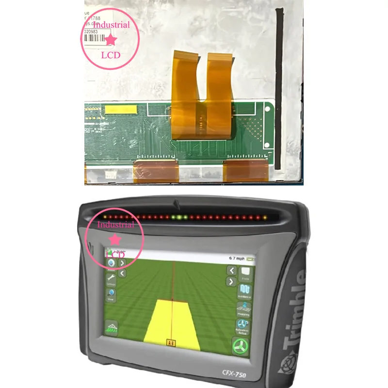 

8-дюймовый ЖК-дисплей для Trimble CFX 750 CFX750 FM750 CFX-750/FM-750, светодиодный ЖК-дисплей, дигитайзер, сенсорная панель, сенсорная панель