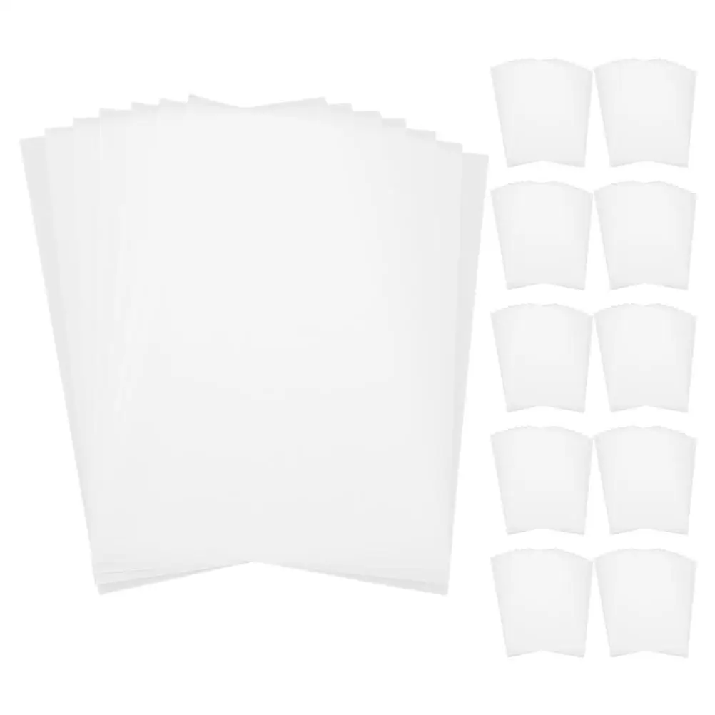 100 Sheets Sulfuric Paper Translucent Tracing Translucent Paper For Printing Drawing Transfer Calligraphy Standard