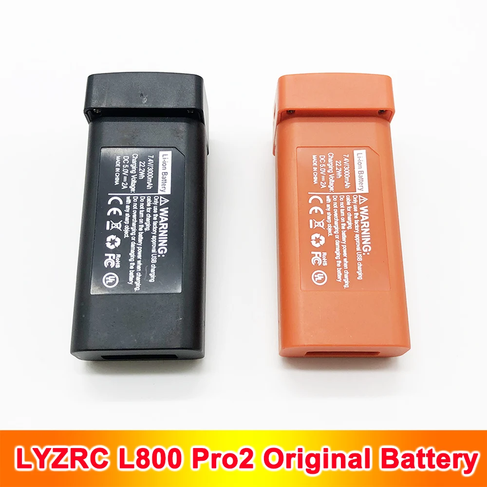 

LYZRC L800 Pro2 GPS Drone Original Battery Spare Part 7.4V 3000mAh Lipo Battery Part Accessory