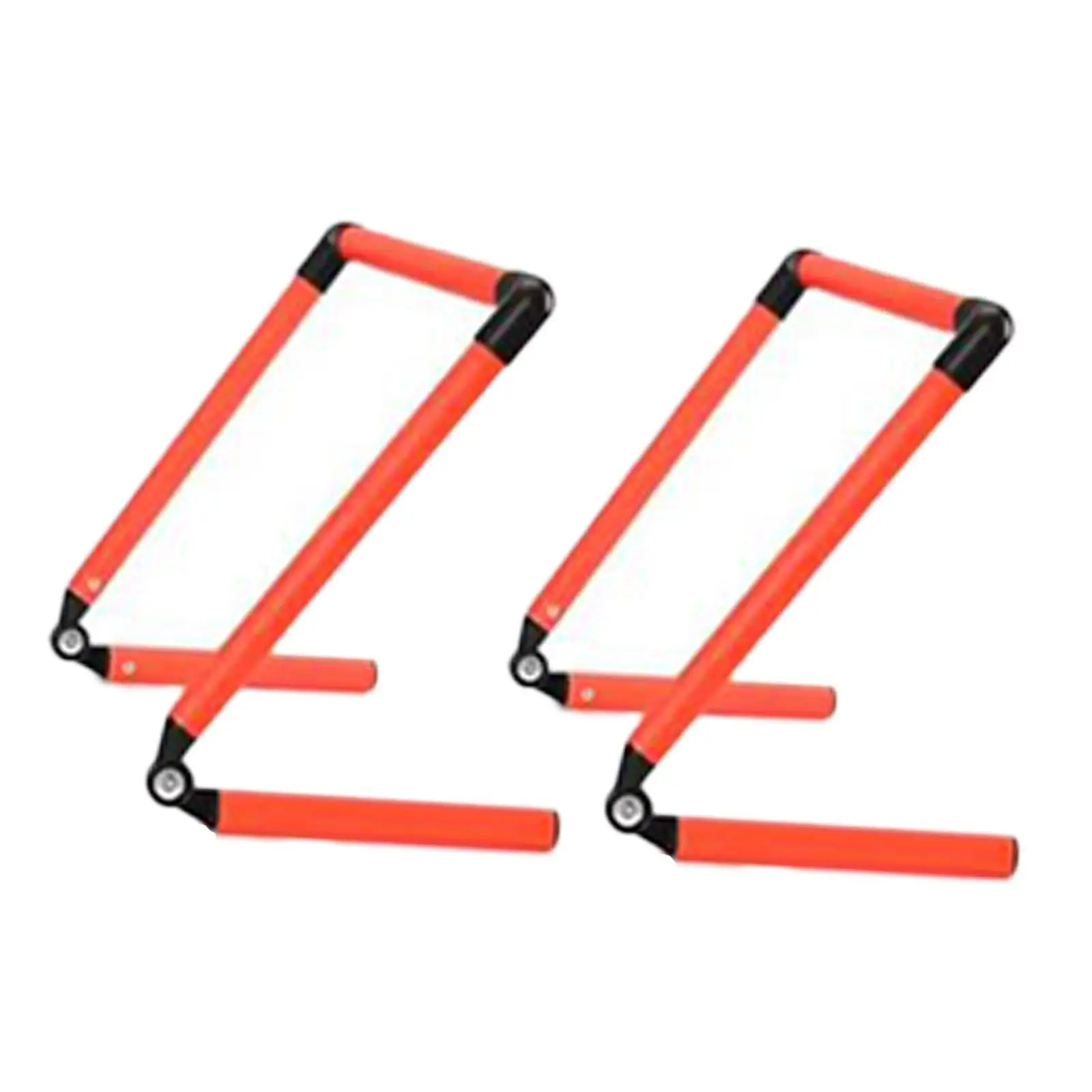 

2Pcs Agility Hurdles Speed Hurdles Plyometric Lightweight Speed Agility Training Equipments for Improves Strength Body Sports