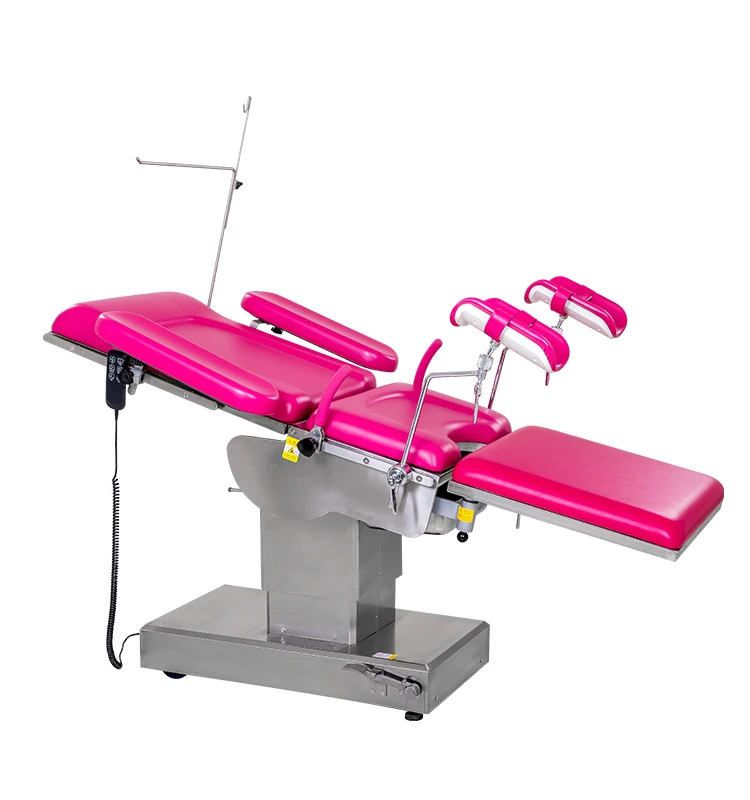 Electric Hospital Gynecological Operating Table Multi Drawer Electric Gynecological Surgical Table