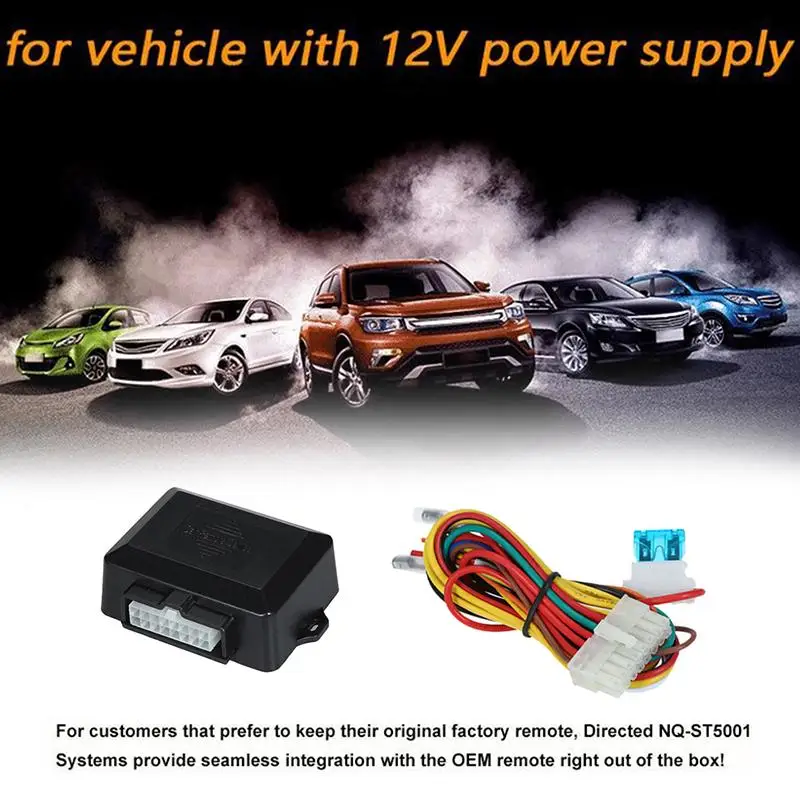 New 12V Universal Auto Power Window Control Window Open Closer Module For 4 Door Cars