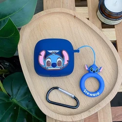 Étui pour écouteurs de dessin animé pour JBL TUNE FLEX, boîte de chargement, coque de protection en silicone avec crochet, écouteurs Bluetooth sans fil