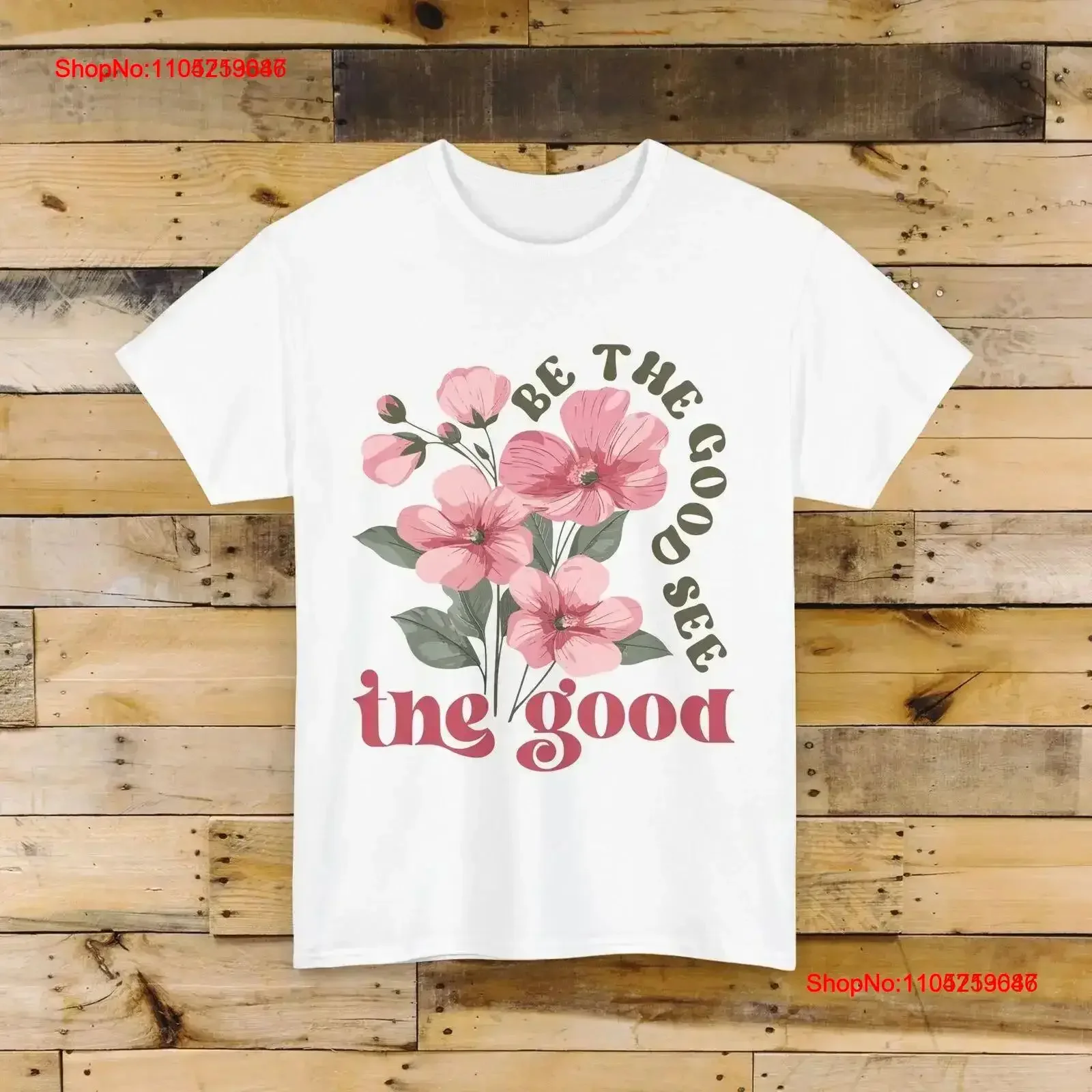 

Футболка Be The Good See в стиле бохо с цветочным принтом, вдохновляющая, уникальная, винтажная, стираная, удобная, дышащая, растягивающаяся, уличная, винтажная