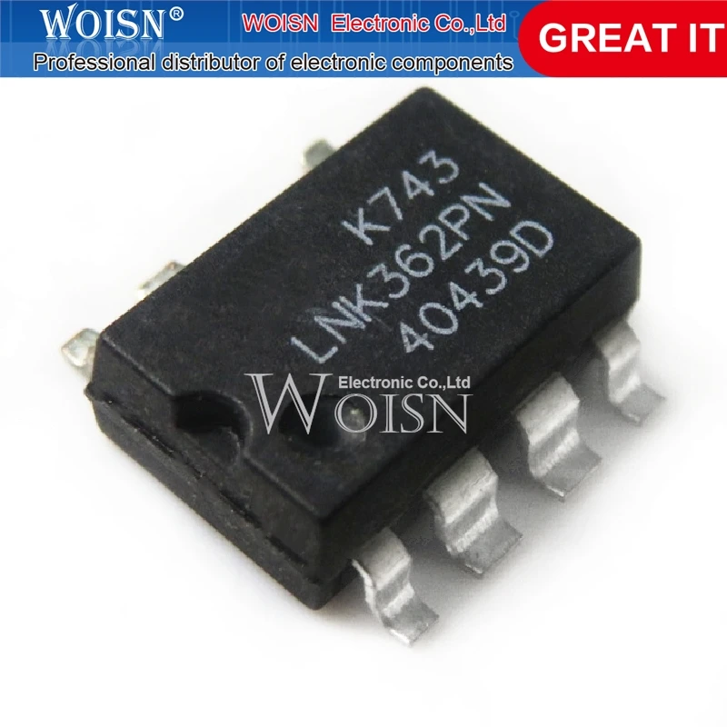 10PCS LNK362PN LNK362PG LNK362P LNK362 DIP-7 LNK362GN LNK362G SMD-7 In Stock