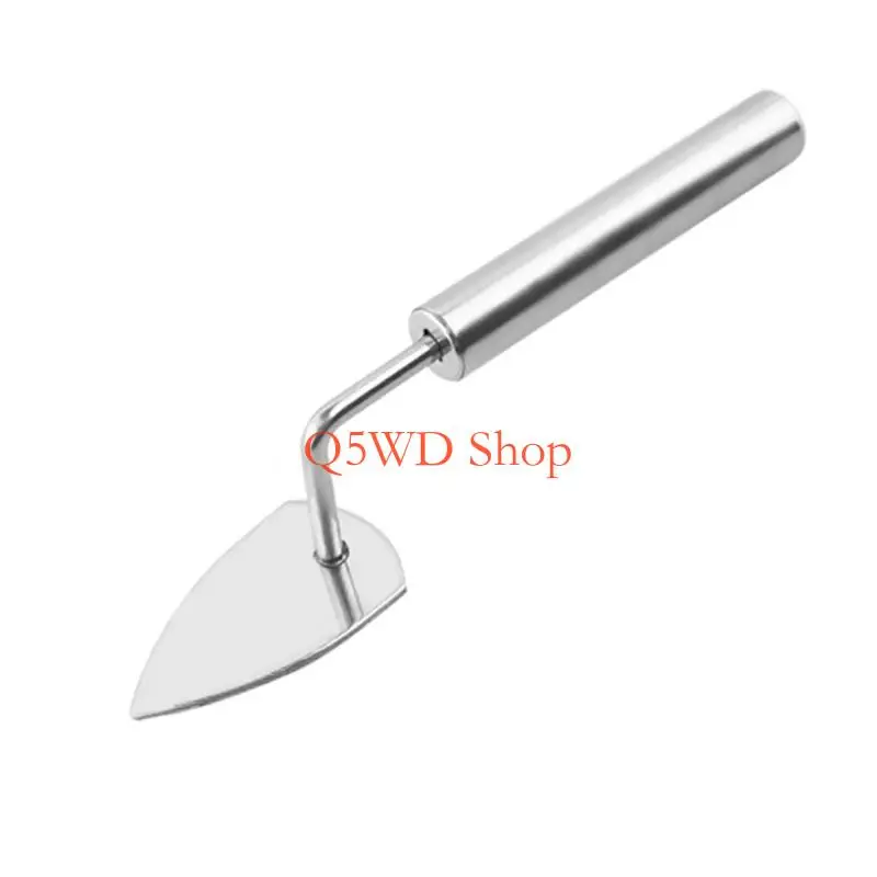 Q5WD Practical Mini Stainless Steel Hand Rakes For Bonsai Flowers Potting Soil Weeding And Gardening With Ergonomic Handle