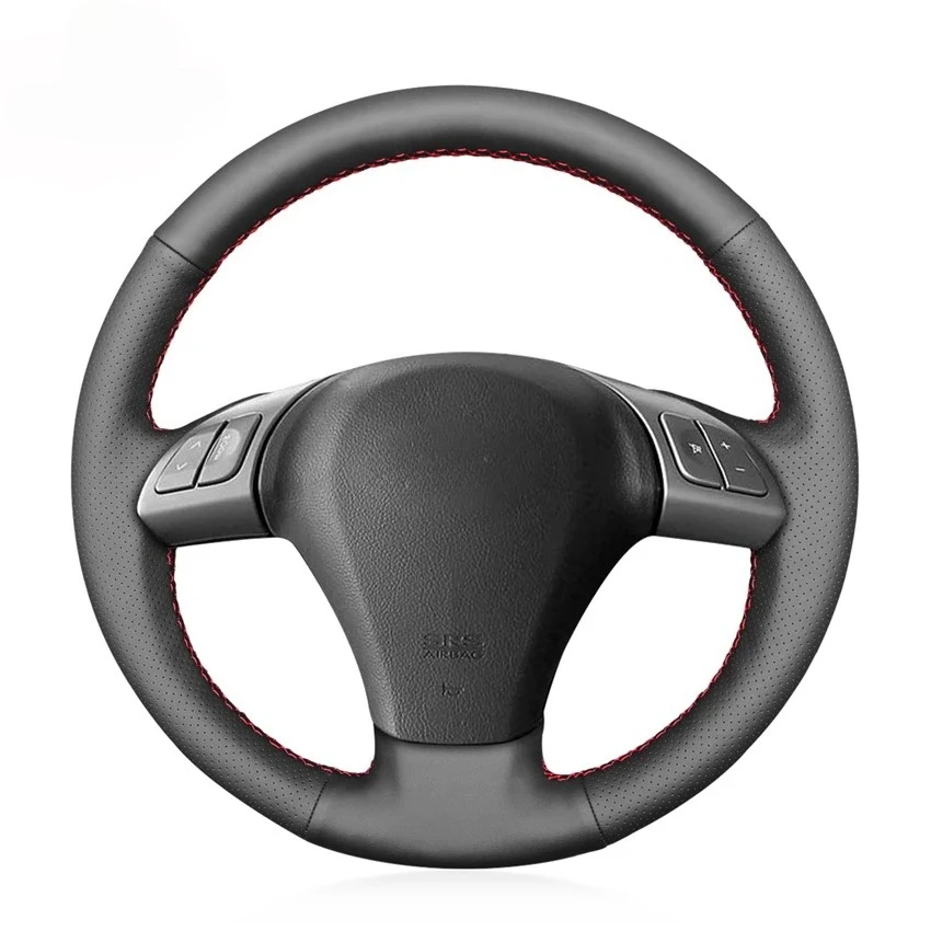 

Black Faux Leather Car Steering Wheel Cover for Subaru Tribeca 2007-2014 B9 Tribeca 2006-2007