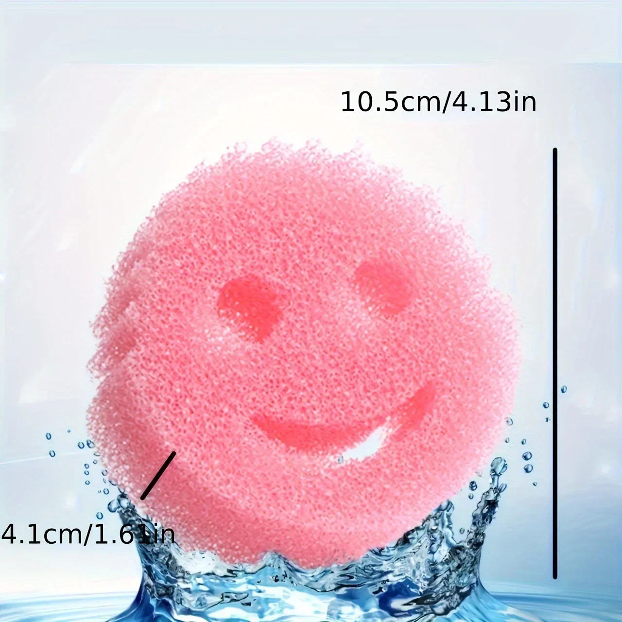 1/2/3PCS Dishwashing Sponge Cloth Strong Scouring Pad Miracle Sponge Household Kitchen Bathroom Migic Cleaning Wipe Sponges