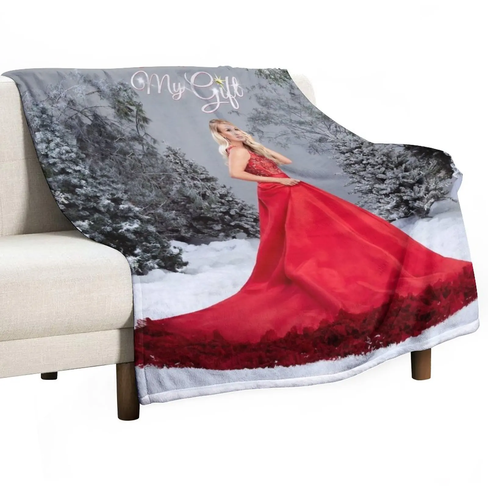 

Carrie Underwood My Gift Throw Blanket blankets and blankets manga Fluffy Soft Blankets