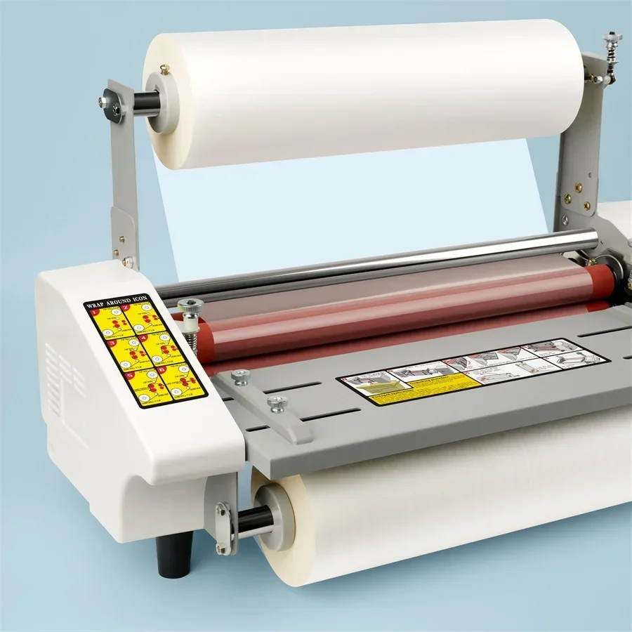 

A3 Hot and Cold Laminator Heated Roll Hot Lamination Machine for A4 A5 A6 Paper Sizes