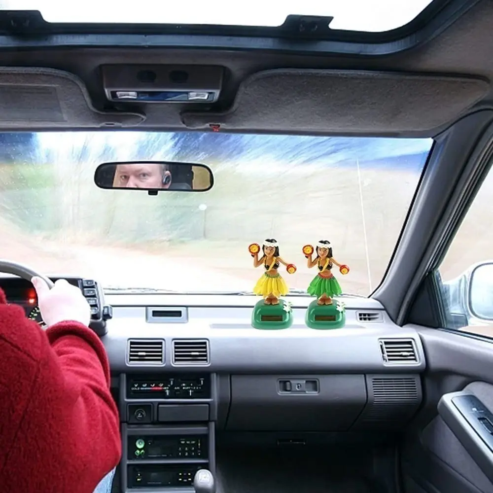 

Милая пластиковая гавайская девушка, солнечная модель, хула девушка, качающаяся качающаяся игрушка, декор приборной панели автомобиля, декор автомобиля