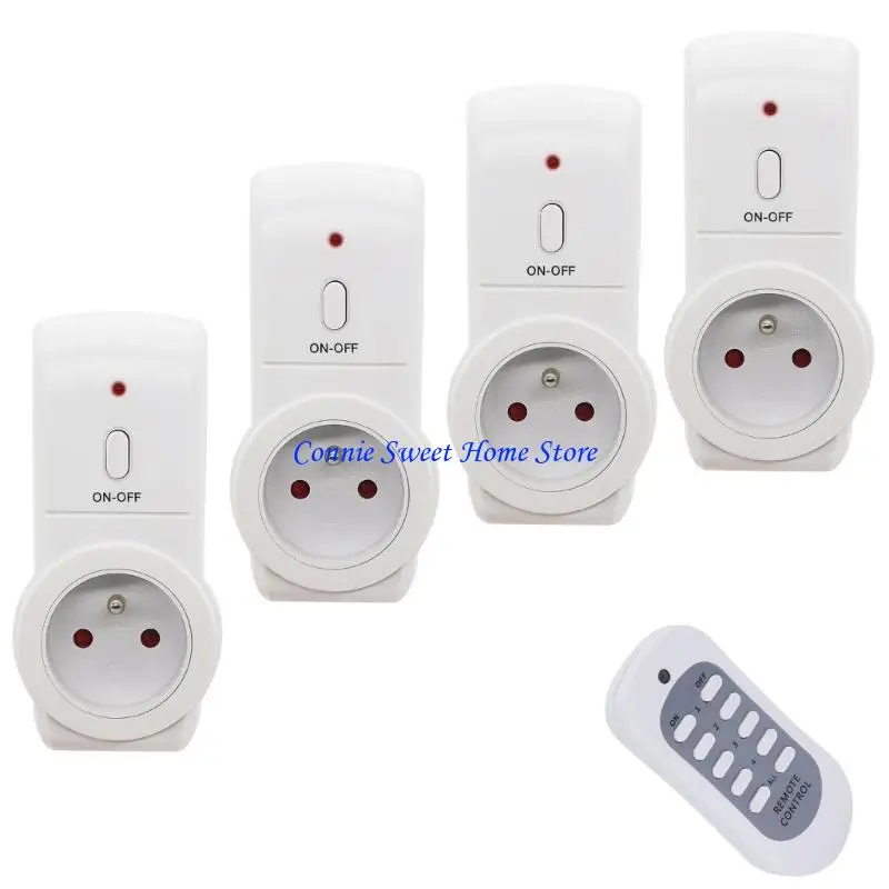 LXAF Smarted Energy Saving Outlet Including Remotes Function And Auto Off Feature For Efficient Household Appliance Management