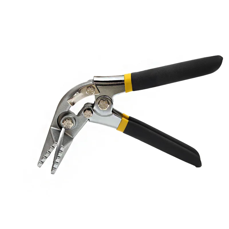 Sheet Metal Hand Seamer Straight Jaw Sheet Metal Bender Tools for Flattening Metal Folding Bending Pliers Hand Tool