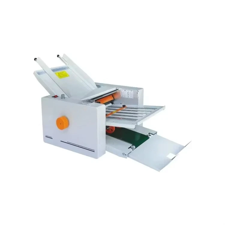 ZE-8B/2 Standard High Speed Manual Manufacturing Booklet Paper Folding Machine with Engine PLC Pump-CE Certified 80m/min