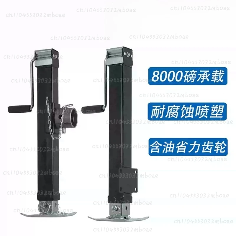 8000 Lb Double Section Lift Hand Jack for Trailer RV Flat Support Legs Trailer Accessories Support Frame
