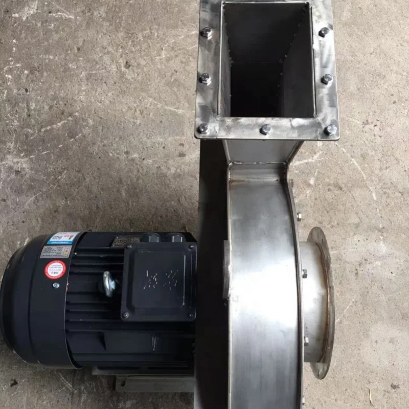 Chemical Resistant High Pressure Temperature Industrial Flow Induced Ventilation Forced Draft Centrifugal Fan Blower