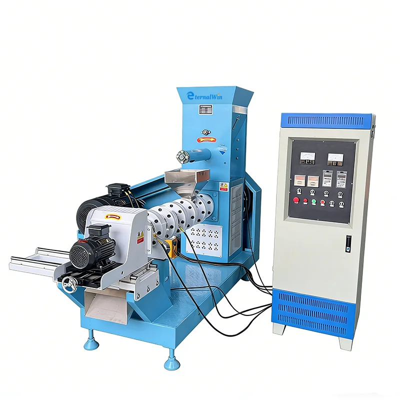 300Kg/H -500Kg/H Floating Fish Feed Pellet Making Machine Pet Dog Feed Extruder Production Line With Cheap Price