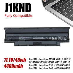 J1KND 11.1V 58Wh Laptop Battery for DELL Inspiron N4010 N3010 N3110 N4050 N4110 N5010 N5010D N5110 N7010 N7110