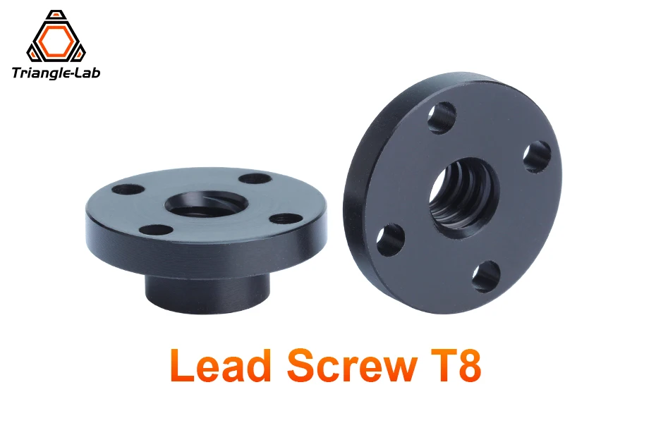 C Trianglelab POM-Mutter Schrittmotor POM-Leitspindel T8 X 4 / T8 X 8 für 3D-Drucker Prusa I3 MK3 – Detail 1
