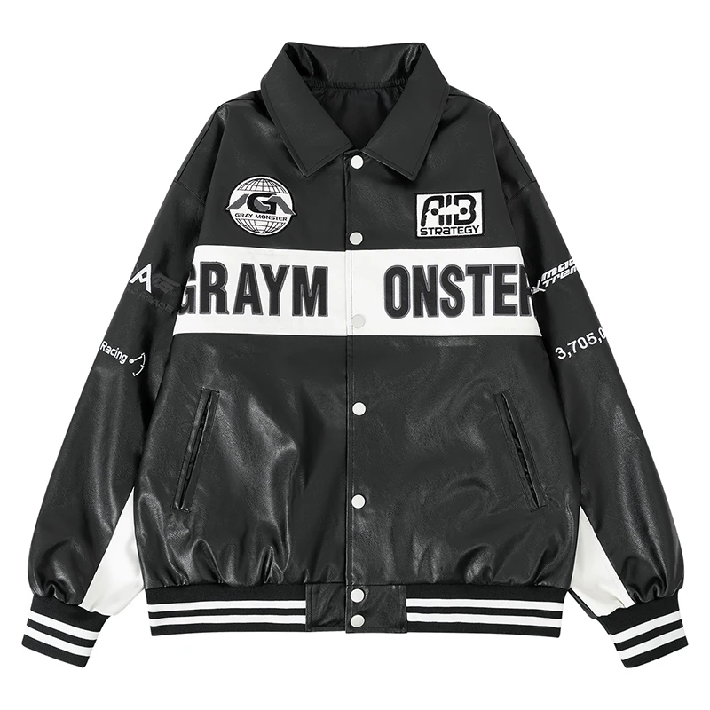 

Мужская мотоциклетная куртка из искусственной кожи, бейсбольные пальто, осень/зима, университетская курткаleder, новые куртки, ветровка, куртка